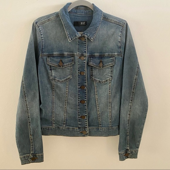 Kut from the Kloth Jackets & Blazers - KUT FROM THE KLOTH DENIM JACKET
